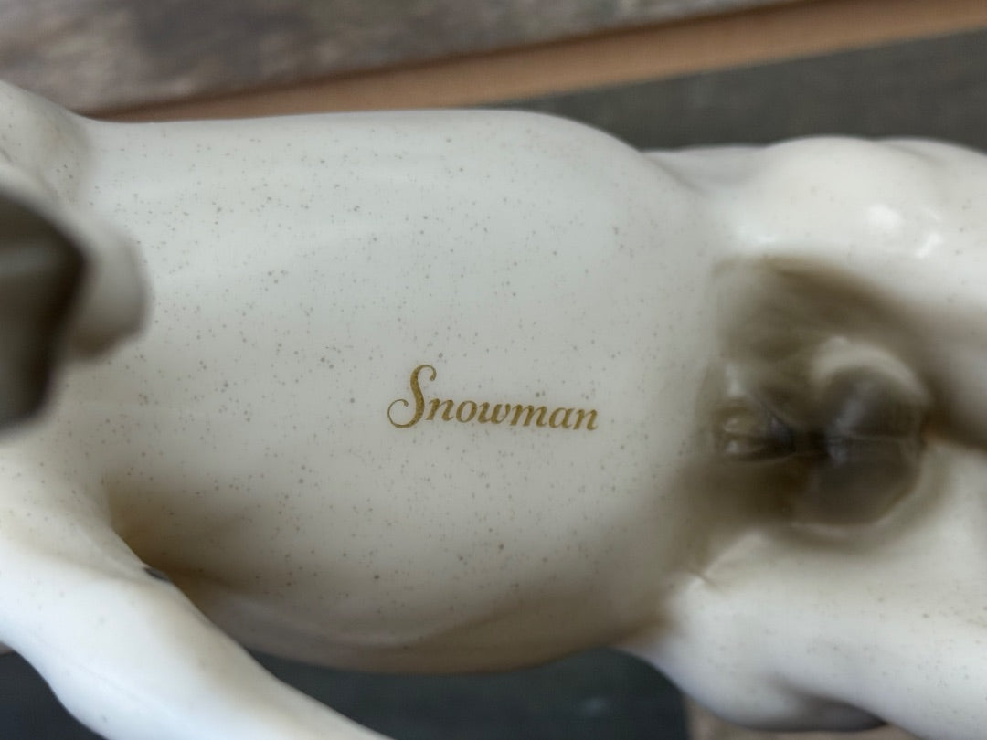 USED Breyer Snowman