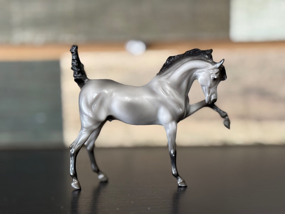 USED Breyer Grey Arabian Stablemate