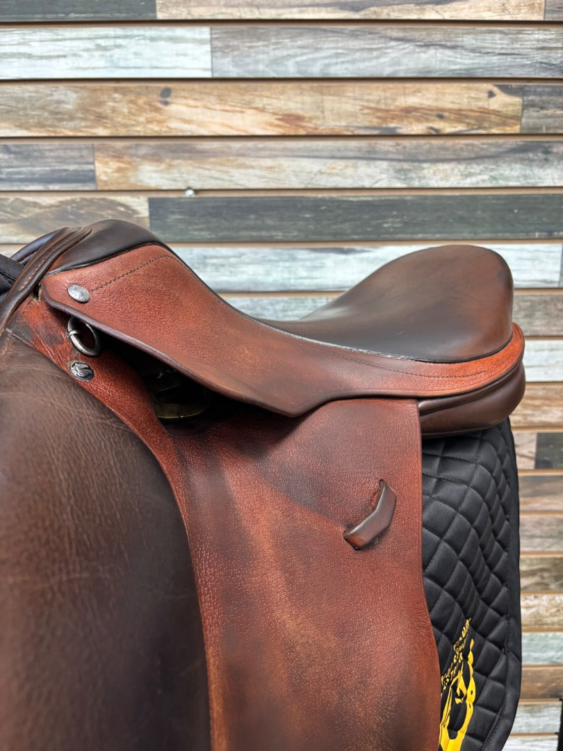 USED Loxley English Jump Saddle 17" Brown