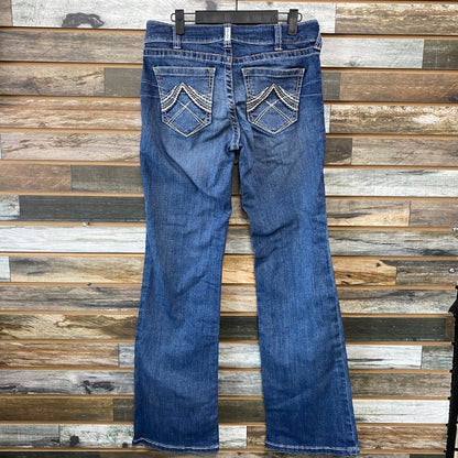 USED Ariat Ladies Western Jeans Boot Cut 29R Denim