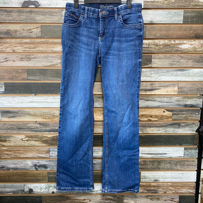 USED Wrangler Ladies Western Jeans Q Baby 7 x 32 Denim