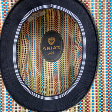USED Ariat Straw Hat Small Multicolor