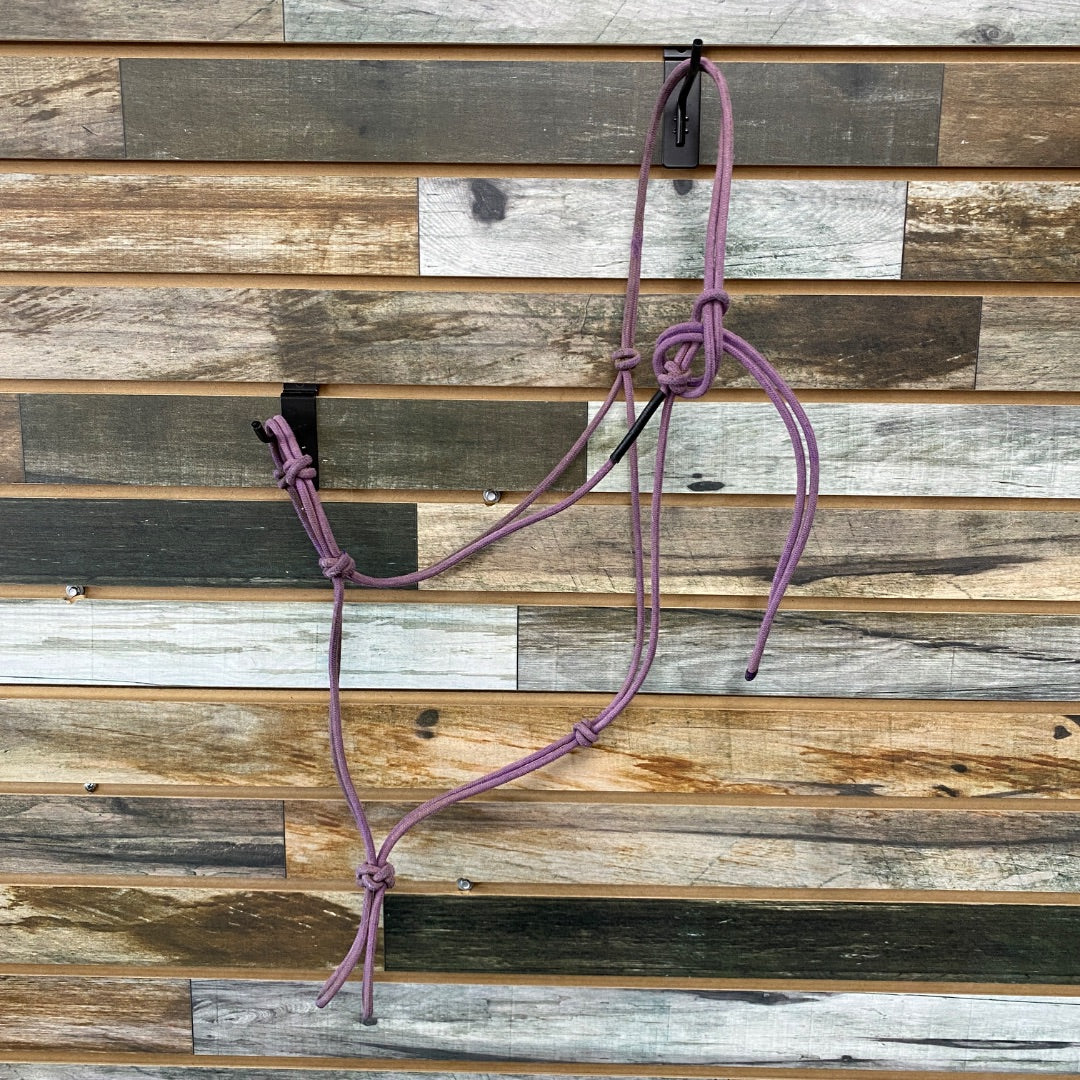 USED Naughty Girls Rop Halter with Knots Large Purple
