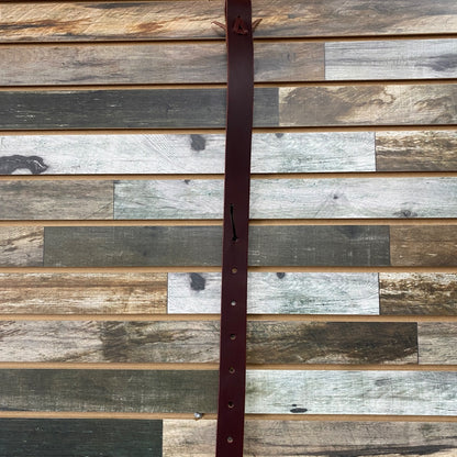 USED (New) Cuttin Up Tack Latigo Dko Leather 6’8” Dark Oil