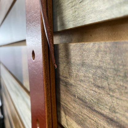 USED (New) Cuttin Up Tack Off Billet Bridle Leather Reinforced 19" Medium Oil