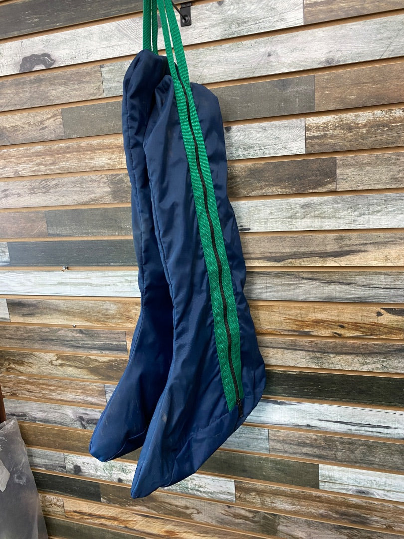 USED  Boot Bag  Navy/Green
