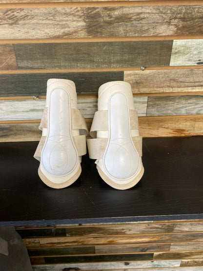 USED  Splint Boots Large White