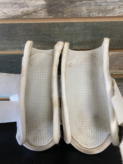 USED  Splint Boots Large White