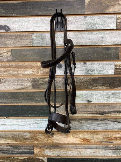 USED Chetex Hunt Bridle Horse Brown