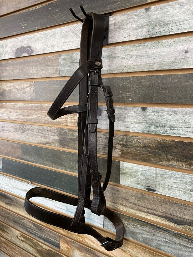 USED Chetex Hunt Bridle Horse Brown