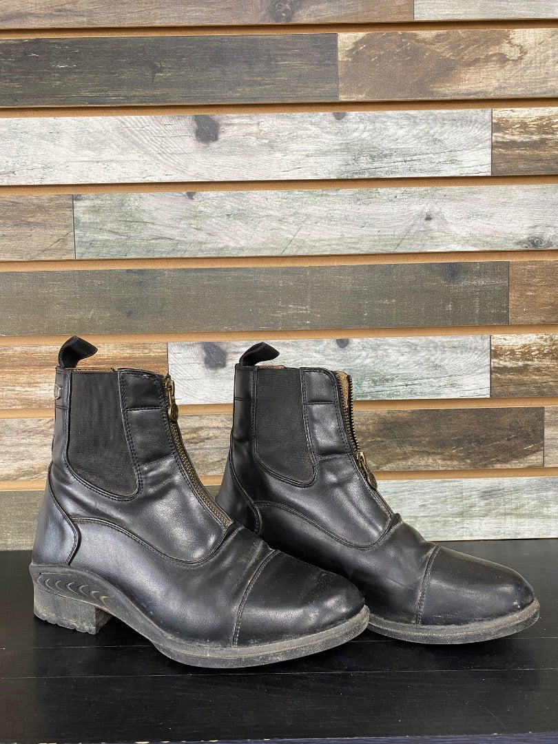 USED Ovation Quantum Paddock Boots 8.5 Black