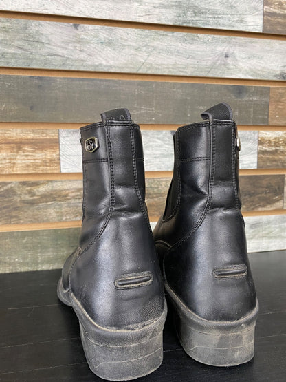 USED Ovation Quantum Paddock Boots 8.5 Black