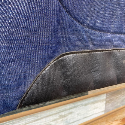 USED Denim Western Saddle Pad