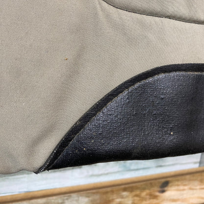 USED Warm Grey Western Saddle Pad