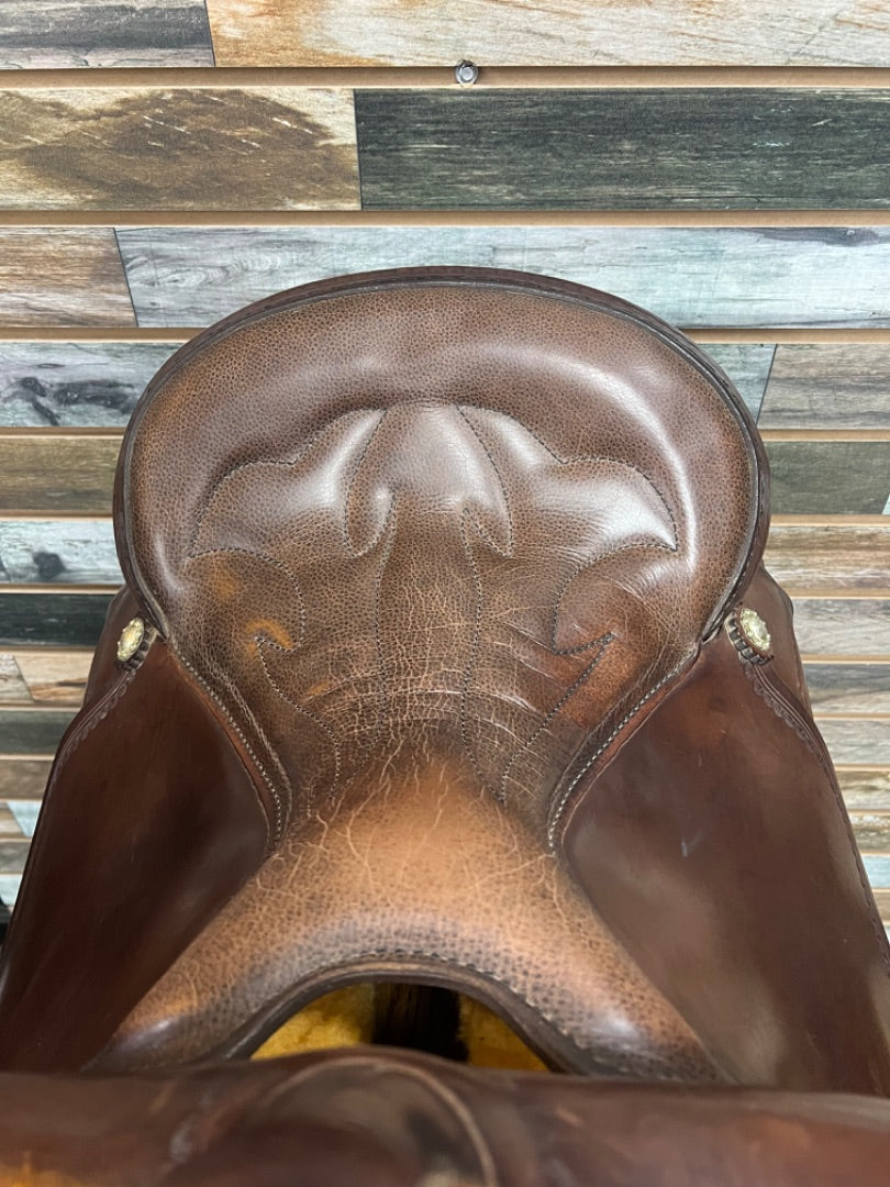 USED Crates Trail Saddle 16” Dark Oil