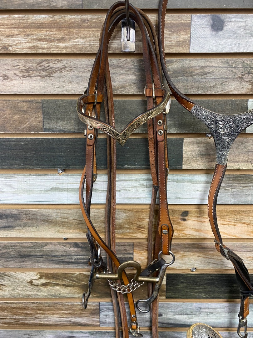 USED Circle Y Western Pleasure Saddle 15" Seat | 7.5" Gullet