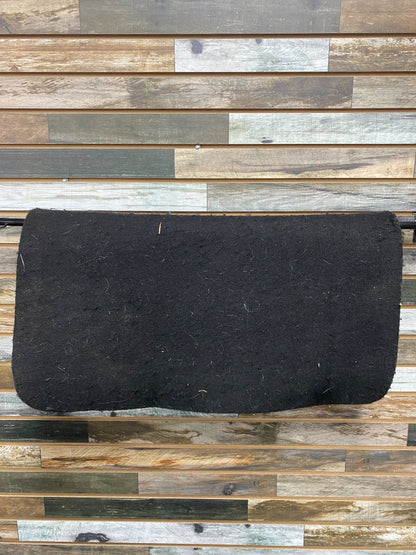 USED Black Western Saddle Pad