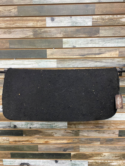USED Black Western Saddle Pad