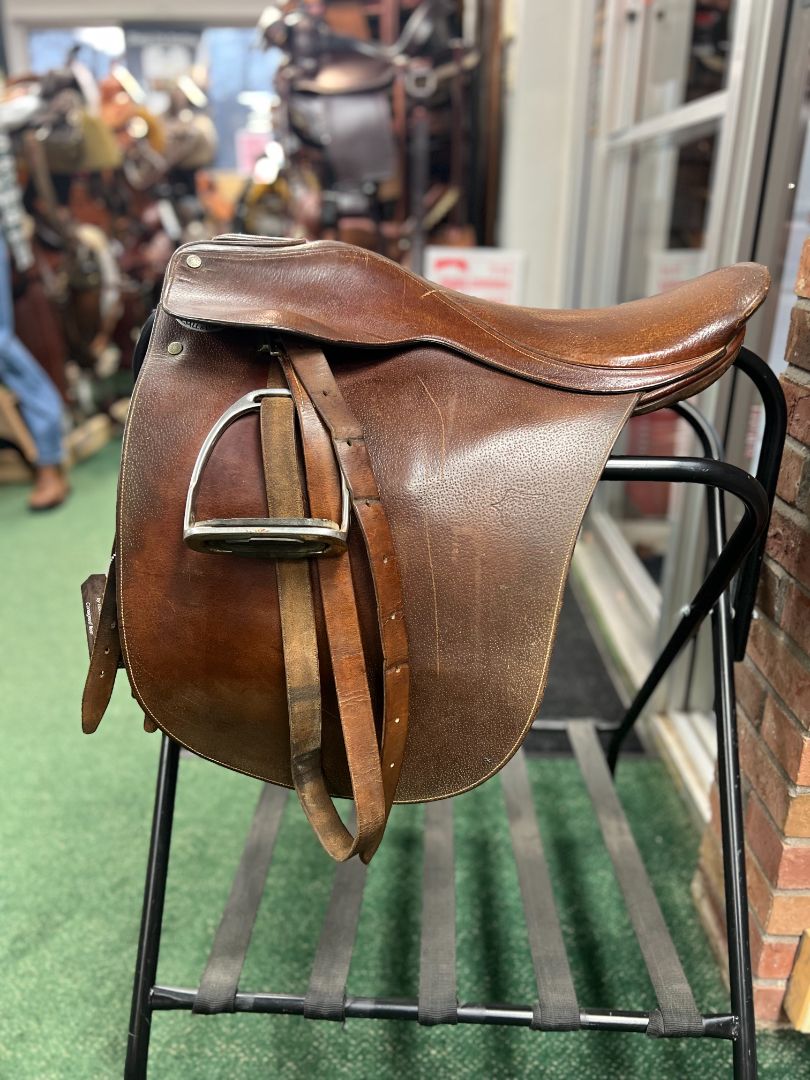 USED Barnsby Cutback Saddle 20" Medium Oil