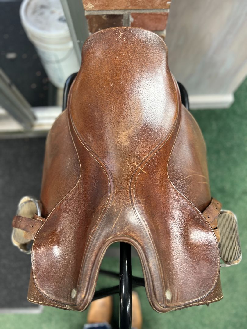 USED Barnsby Cutback Saddle 20" Medium Oil