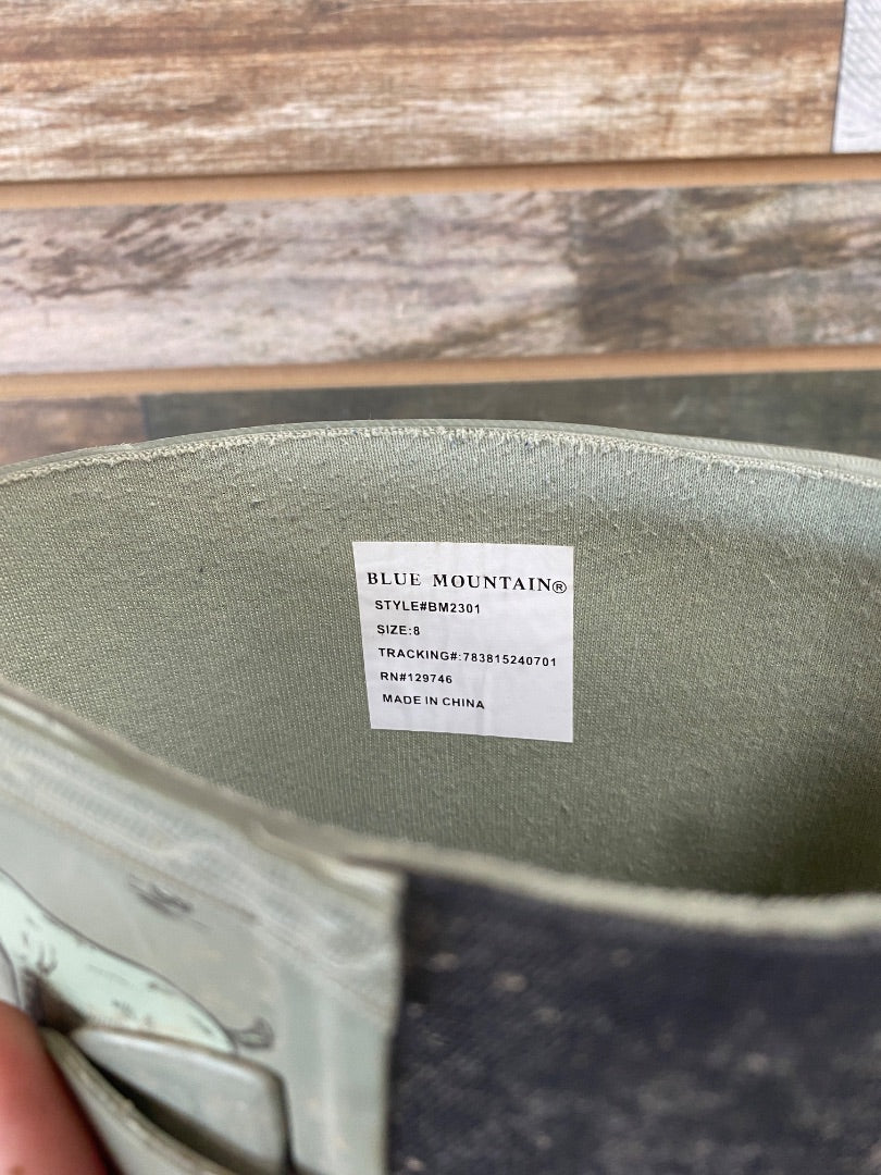 USED Blue Mountain Ladies Muck Boots Womens 8 Sage