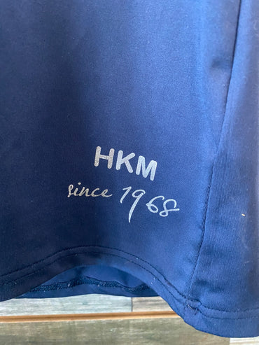 USED HKM Ladies English Show Shirts Large Navy