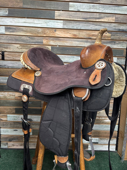 USED 17" King Series Competition All Around Saddle