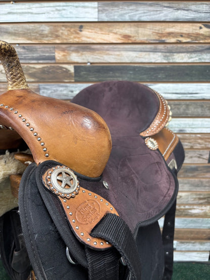 USED 17" King Series Competition All Around Saddle