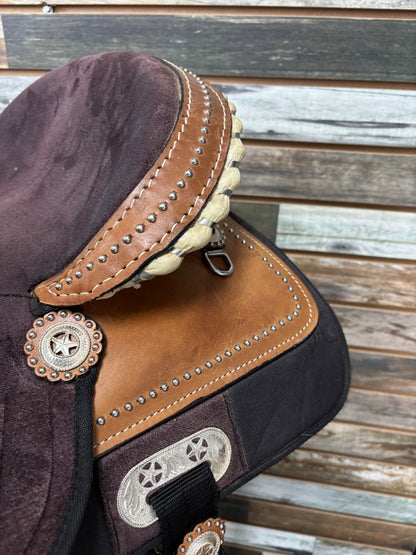 USED 17" King Series Competition All Around Saddle
