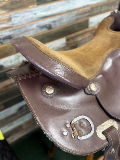 USED 16" Royal King Trail Saddle w/ Other Tack