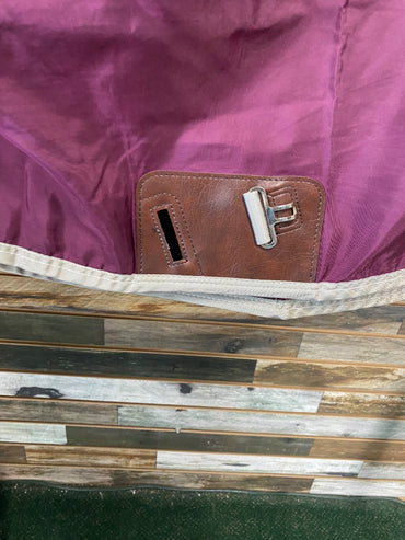 USED Big D Blankets 76" Purple