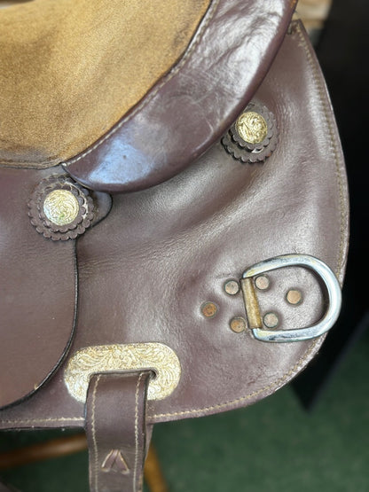 USED 16" Royal King Trail Saddle w/ Other Tack