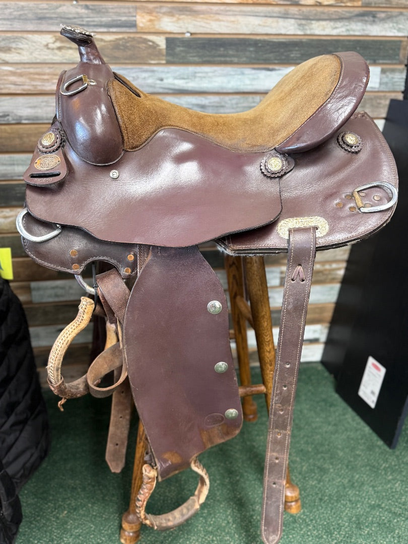 USED 16" Royal King Trail Saddle w/ Other Tack