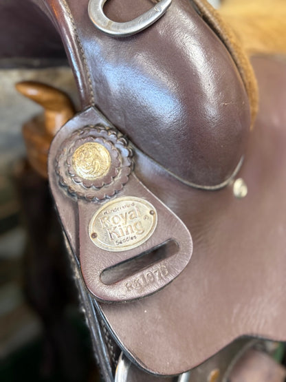 USED 16" Royal King Trail Saddle w/ Other Tack