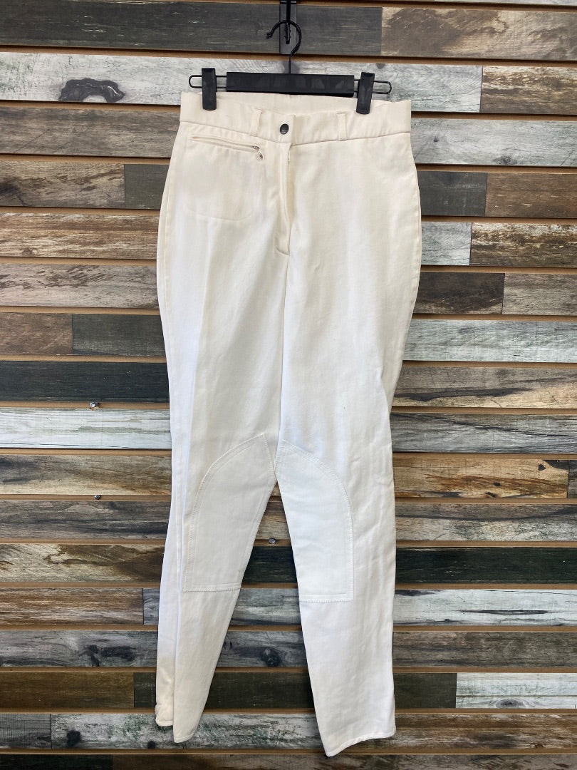 USED Trainers Choice Knee Patch Breeches 28L Cream