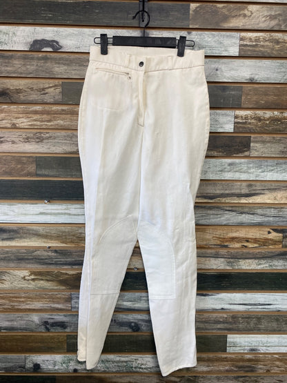 USED Trainers Choice Knee Patch Breeches 28L Cream