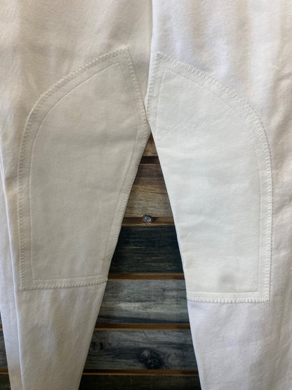 USED Trainers Choice Knee Patch Breeches 28L Cream