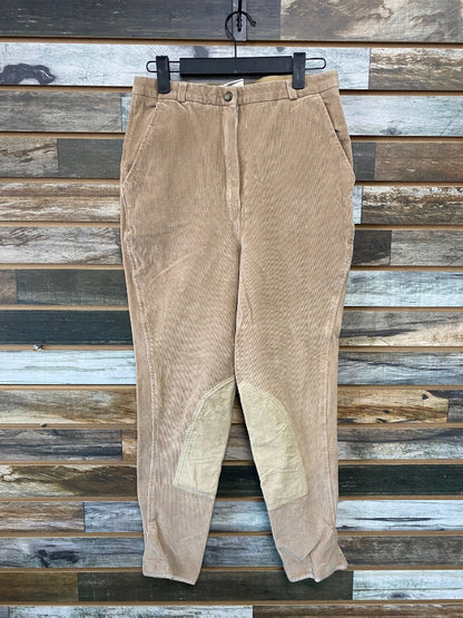USED Triumph Knee Patch Breeches 28L Tan