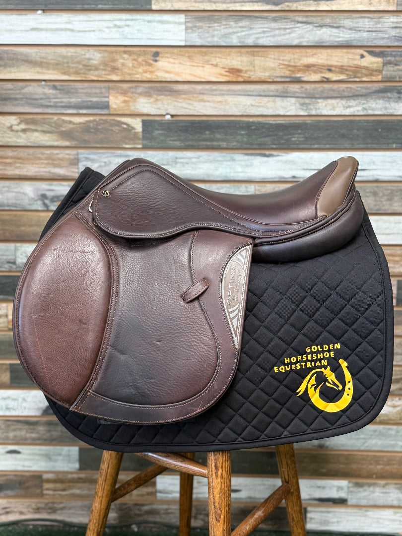 USED 18" M. Toulouse Optima Armani Close Contact Saddle
