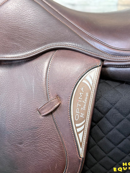 USED 18" M. Toulouse Optima Armani Close Contact Saddle