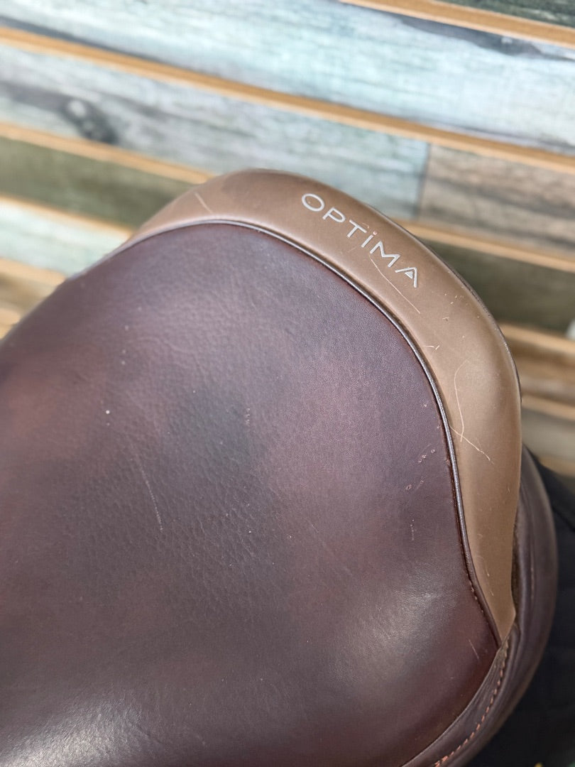 USED 18" M. Toulouse Optima Armani Close Contact Saddle