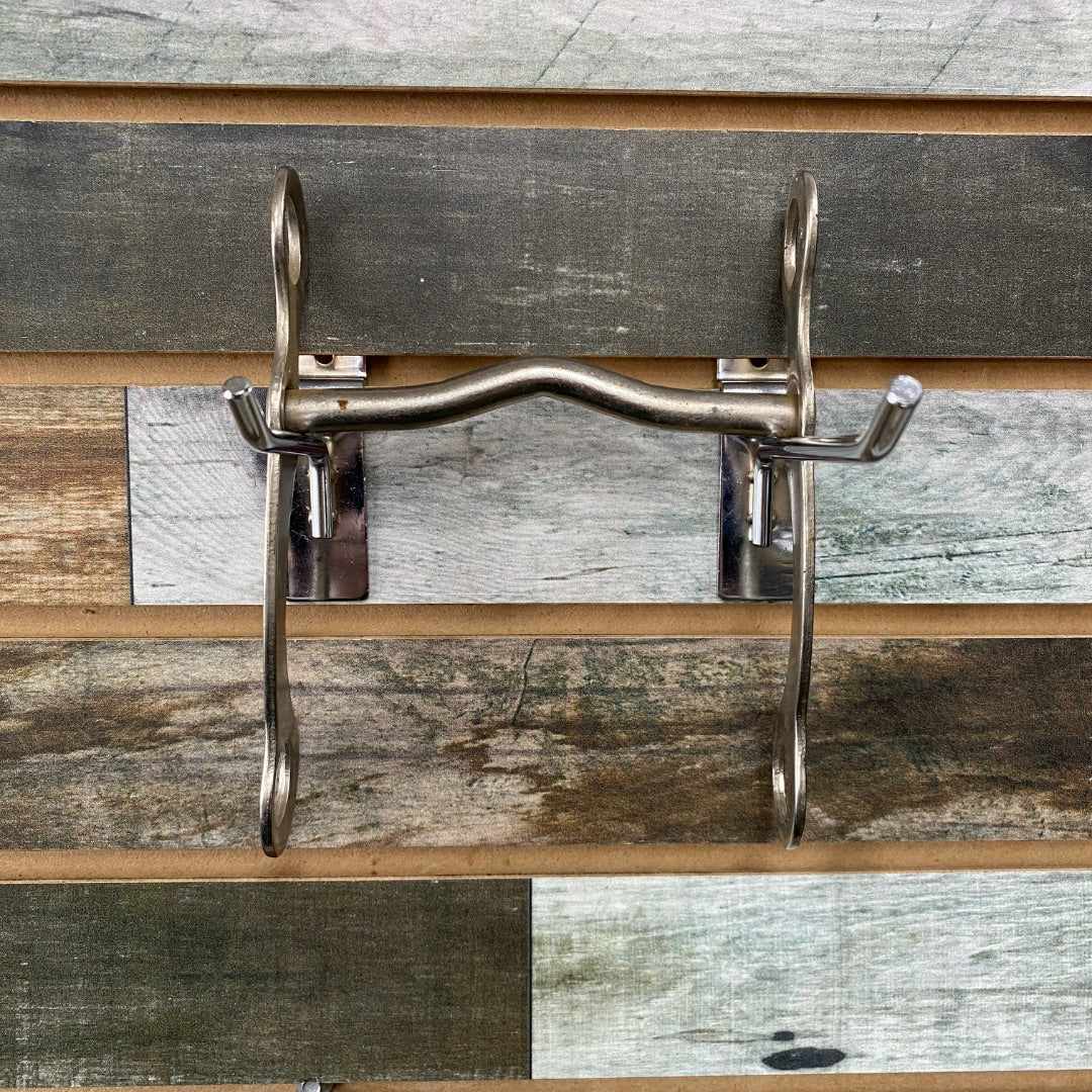 USED  Low Port Curb Bit 5 1/4" Silver