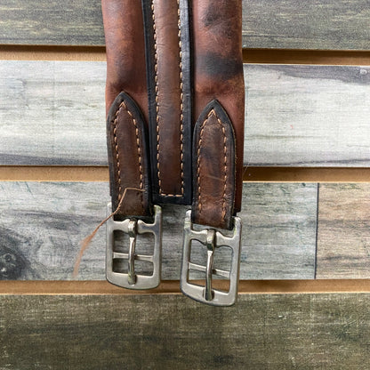 USED Crump English Leather Girth 46" Dark Oil