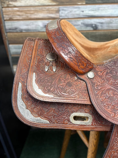USED 15" Circle Y Richard Shrake Western Pleasure Saddle