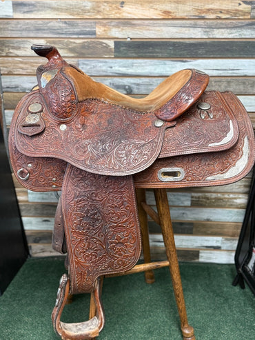 USED 15" Circle Y Richard Shrake Western Pleasure Saddle