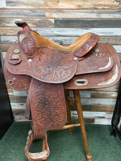 USED 15" Circle Y Richard Shrake Western Pleasure Saddle