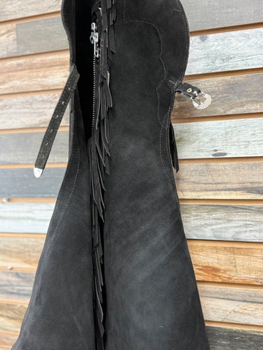 USED Medium Suede Western Chaps