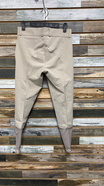 USED NWT Beige Ovation Celebrity Secret Slim KP Breeches | 26R