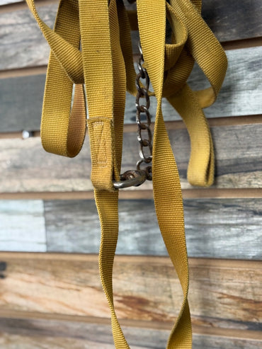 USED Yellow Lunge Line with Chain