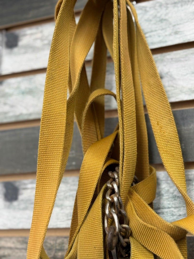USED Yellow Lunge Line with Chain